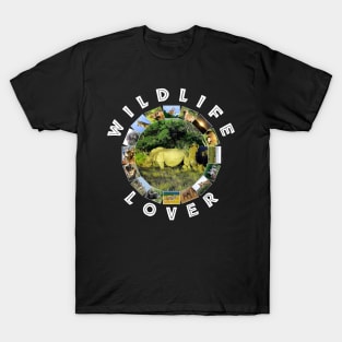 Wildlife Lover Rhinoceros Couple T-Shirt